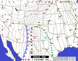 12Z 850mb chart