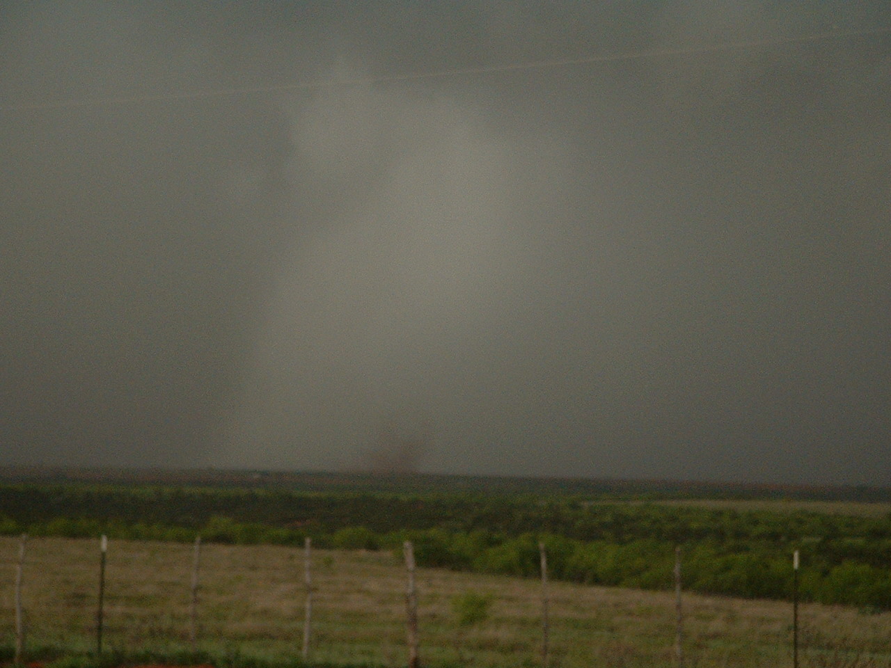 Picture of Childress County tornado