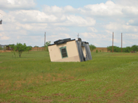 Damage in Jayton.