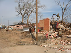 Images of Damage from the Estelline area.