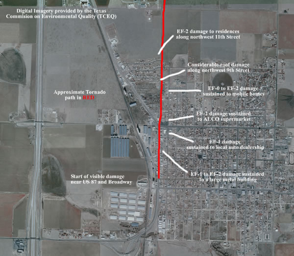 Tulia Tornado Damage Survey Findings