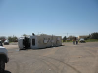 Damage pictures taken in Tulia during the NWS Storm Survey. Pictures taken by SOO Steve Cobb and WCM Brian LaMarre. 