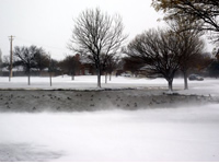 Picture from Hoel Park in southwest Lubbock