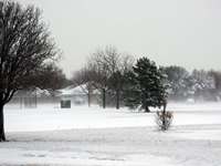 Picture from Hoel Park in southwest Lubbock