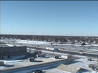 View of south Loop 289 from the Science Spectrum