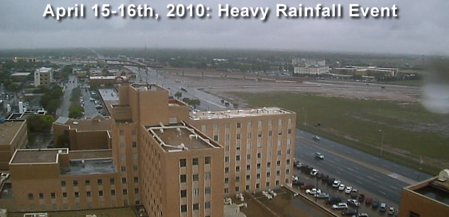 Webpage from Covenent Hospital in Lubbock during the rainy afternoon of April 15th, 2010