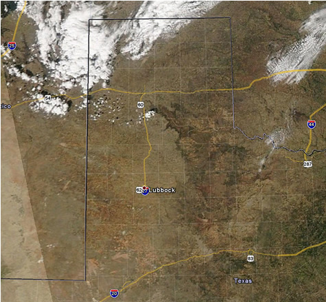 MODIS satellite imagery around 3 pm on October 27, 2011