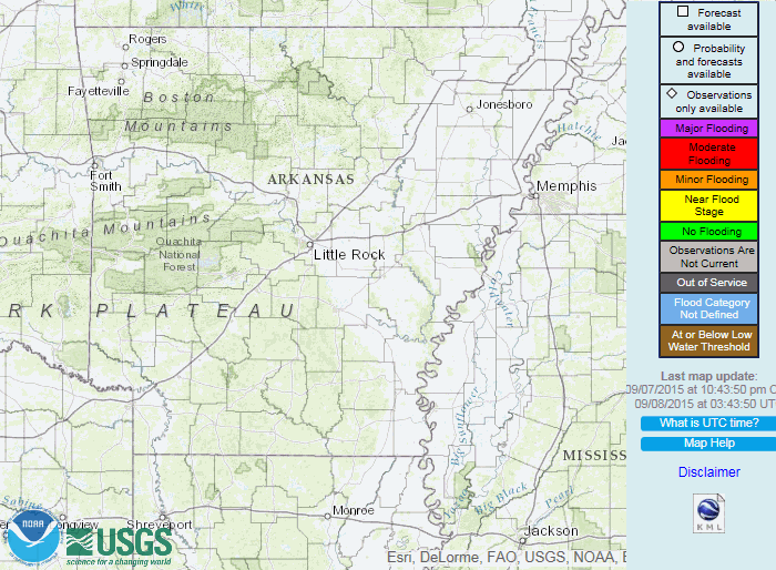 River/Lake Information