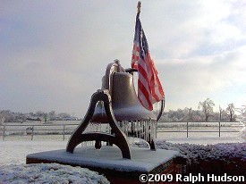 In the Harrison (Boone County) area, exposed objects were glazed with one to two inches of ice.