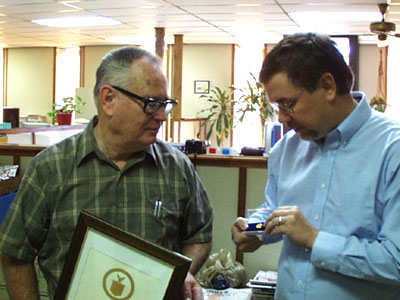 photo of Seminole, Texas cooperative observer and National Weather Service staff