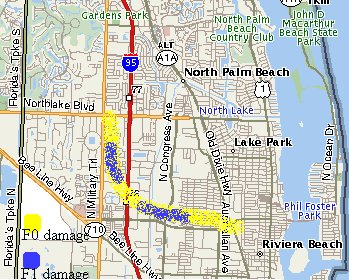 PBG-RB Tornado Path