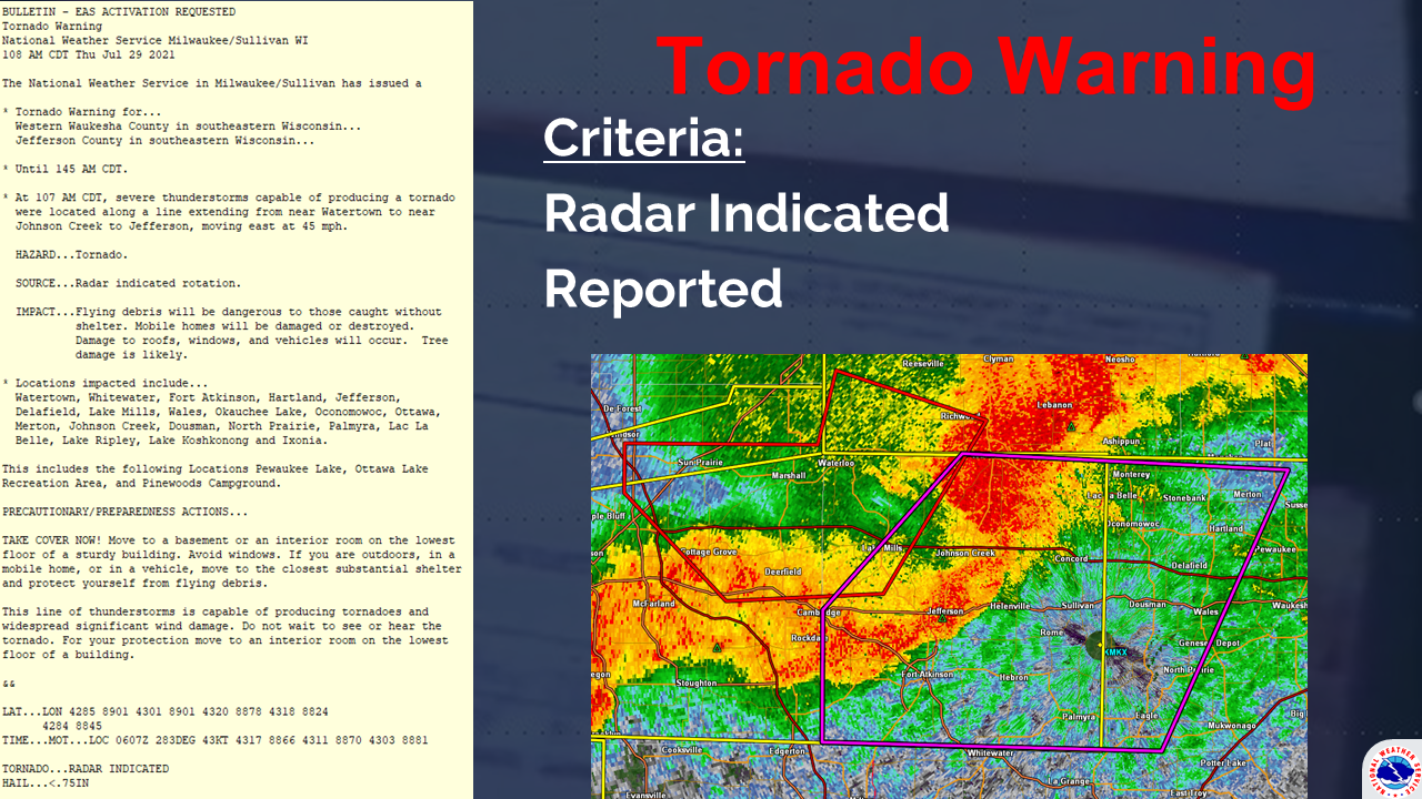 Tornado Warning