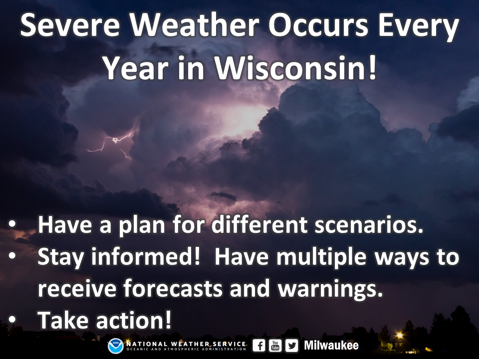 Tornado and Severe Weather Safety Week 2018