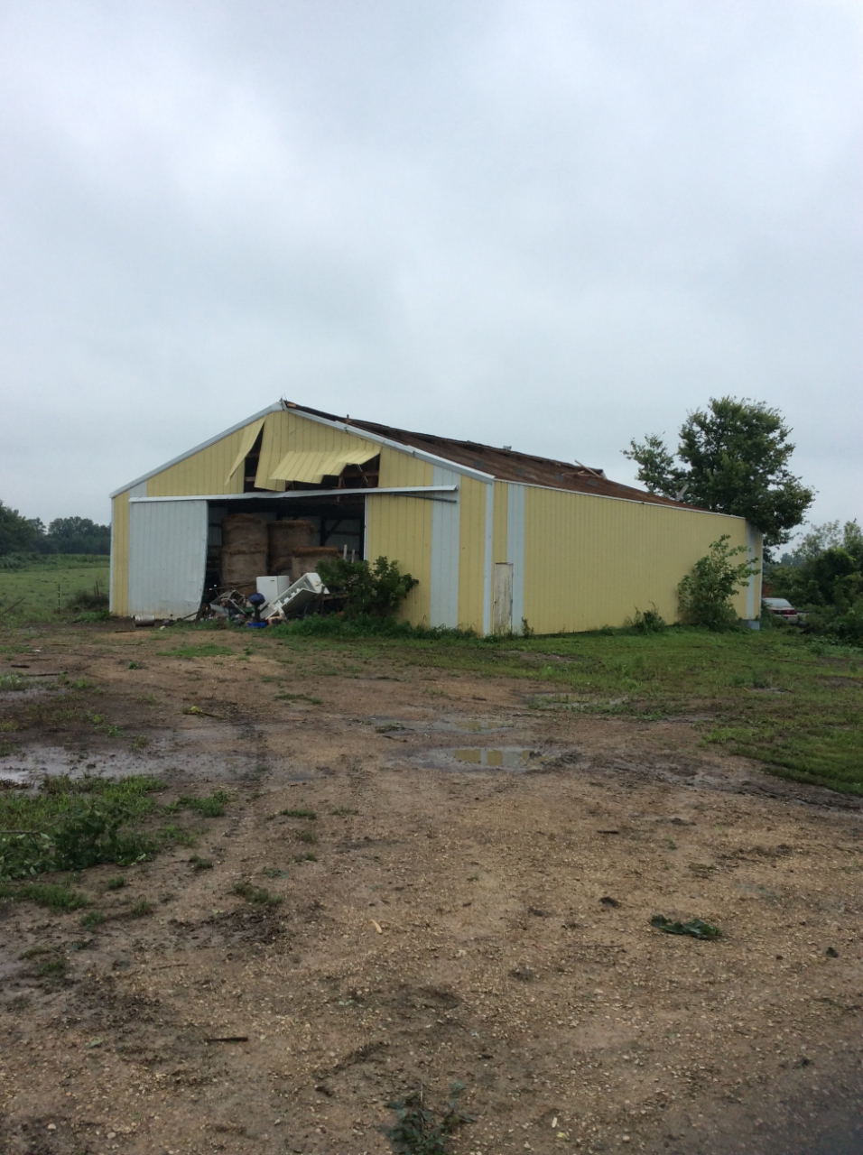 Shed Damage