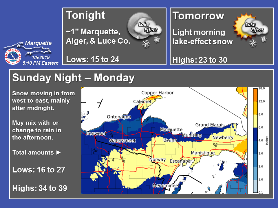 Saturday Evening Weather Story Update