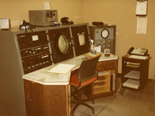 74 C band radar control and viewing console