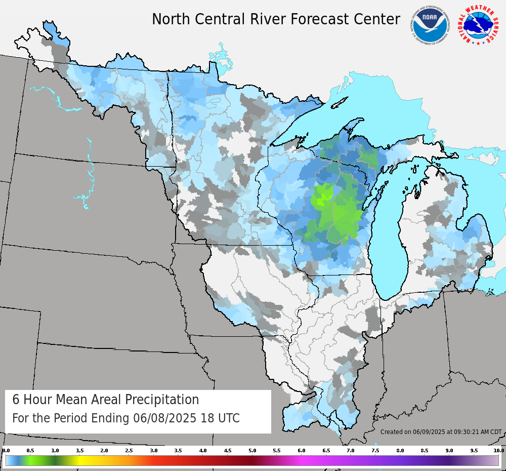 6-hour MAP ending 18Z