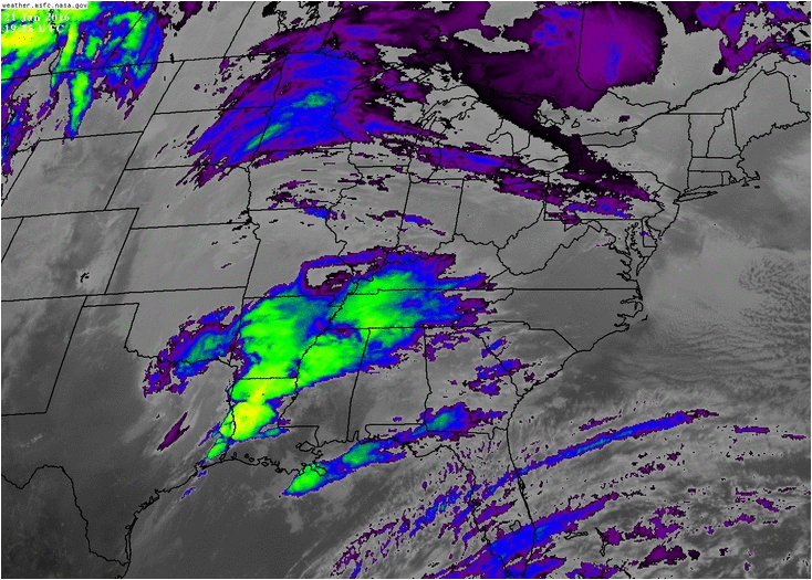 January 22, 2016 Satellite Loop