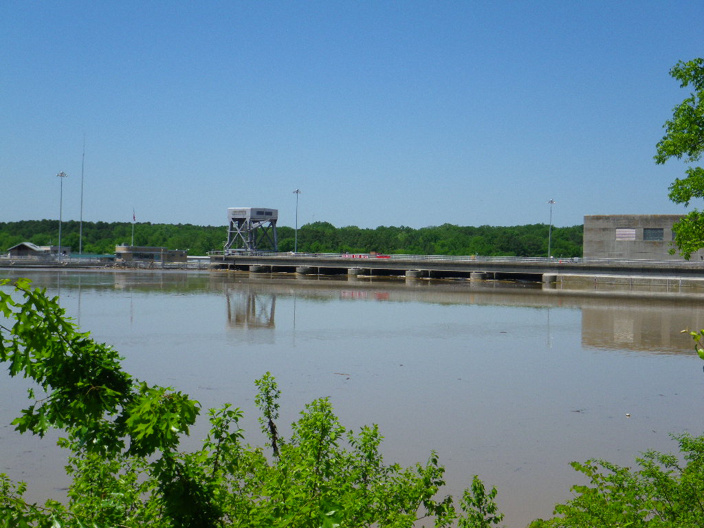 Above Old Hickory Dam