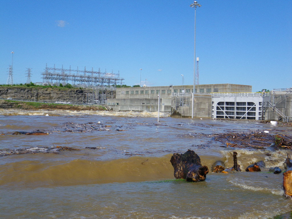 Below Old Hickory Dam