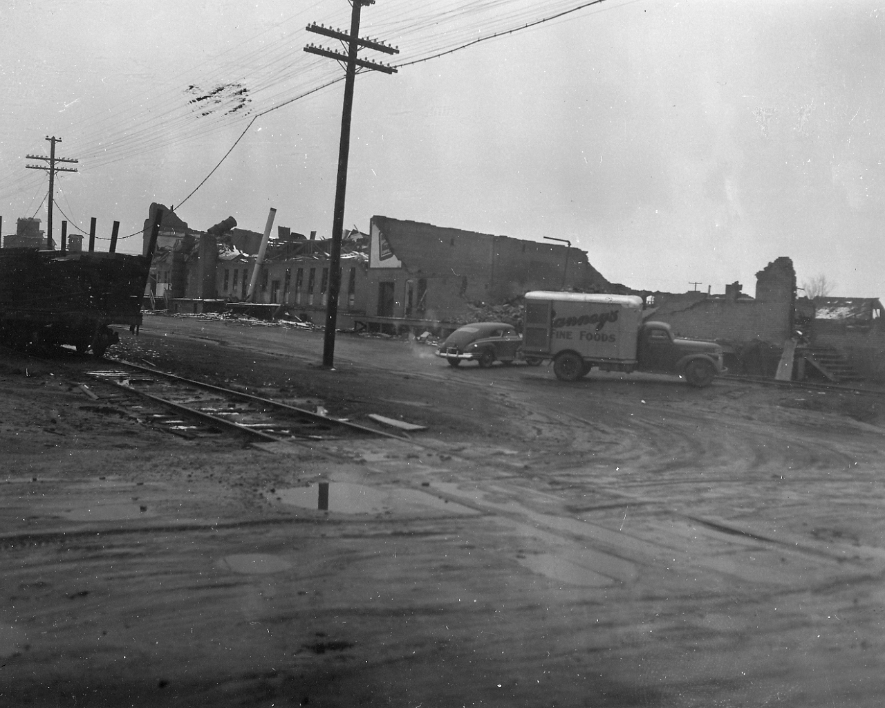 April 9, 1947 Tornado Damage Photo