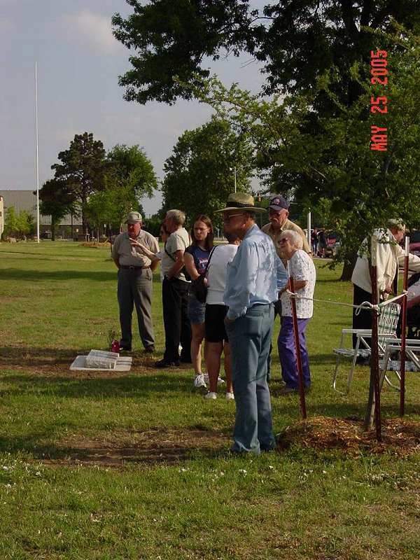 May 25, 2005 dedication ceremony of the Blackwell Tornado Memorial