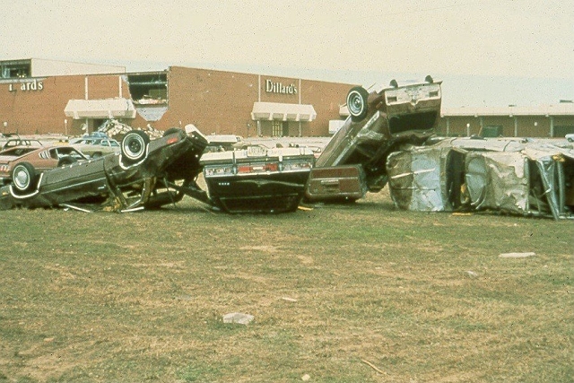 Wichita Falls, Texas Tornado Damage