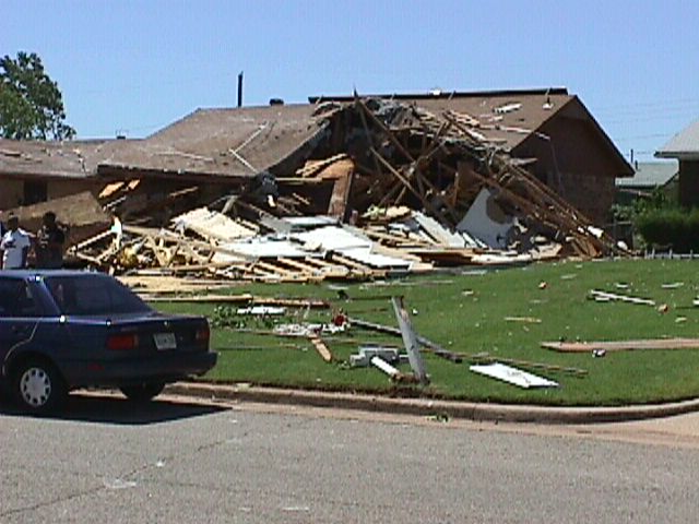 June 13, 1998 Tornado Damage Photo