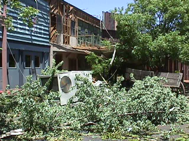 June 13, 1998 Tornado Damage Photo