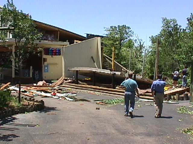 June 13, 1998 Tornado Damage Photo