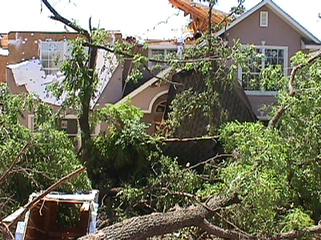 June 13, 1998 Tornado Damage Photo