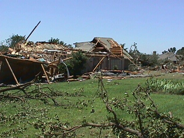 June 13, 1998 Tornado Damage Photo