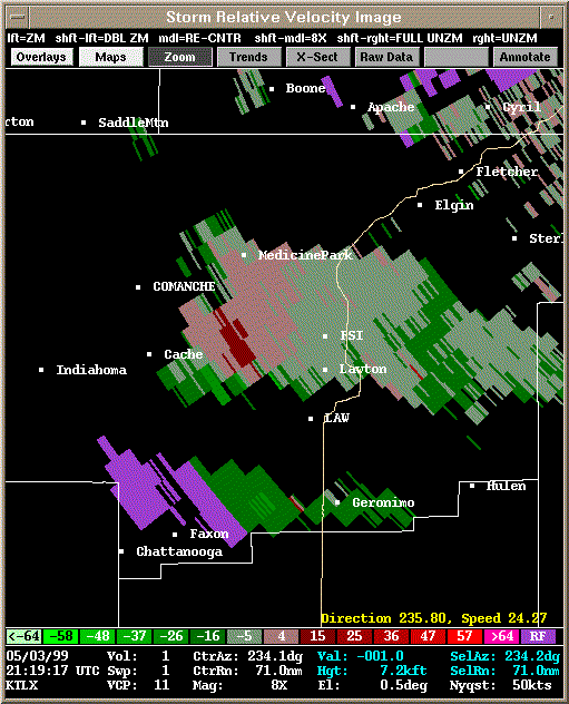 KTLX Radar Image