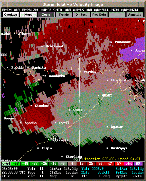 KTLX Radar Image