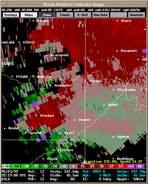 KTLX Radar Image