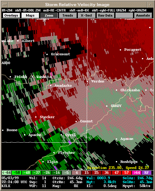 KTLX Radar Image