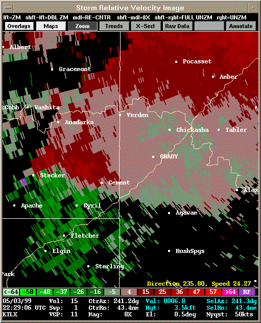 KTLX Radar Image