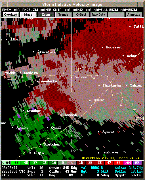 KTLX Radar Image