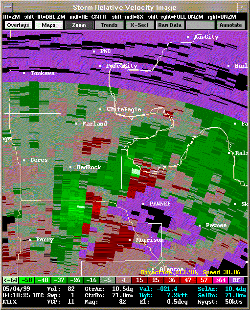 KTLX Radar Image