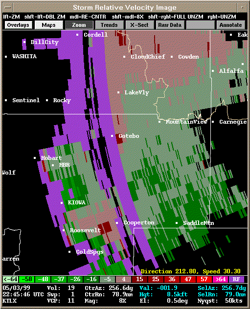 KTLX Radar Image