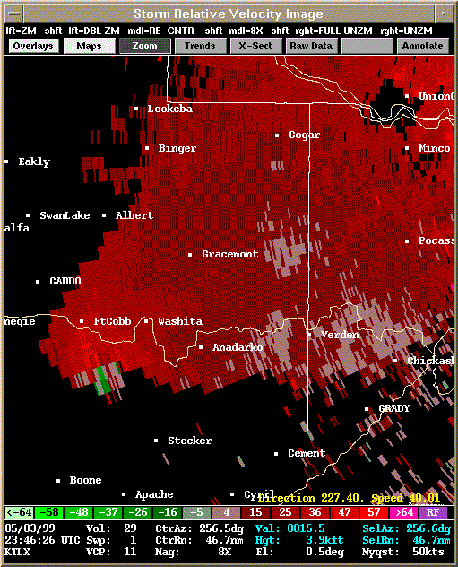 KTLX Radar Image