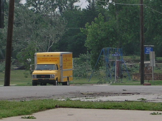 May 9, 2003 tornado damage photo