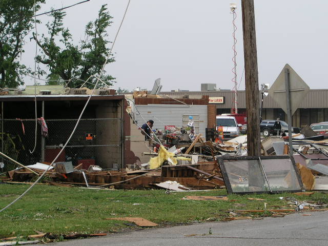 May 9, 2003 tornado damage photo