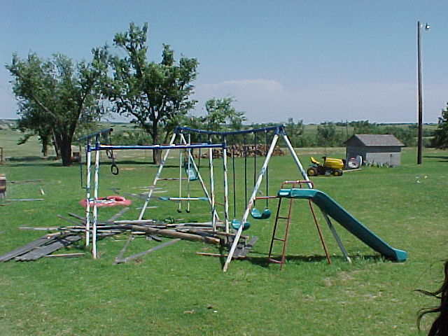 May 9, 2003 tornado damage photo