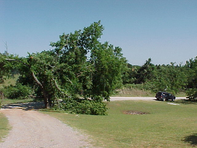 May 9, 2003 tornado damage photo