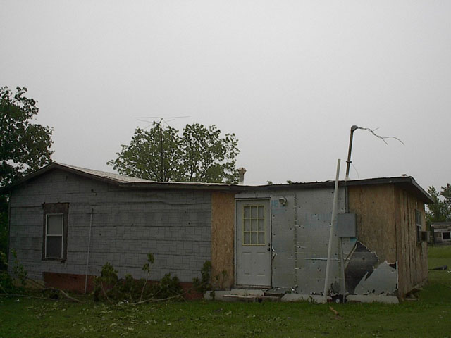 May 9, 2003 tornado damage photo