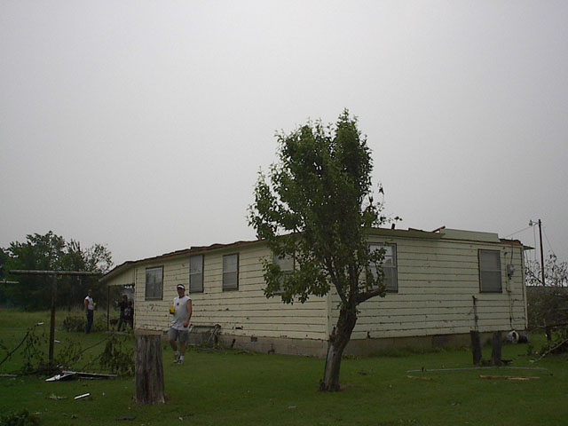 May 9, 2003 tornado damage photo