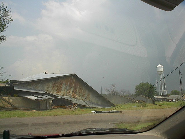 May 9, 2003 tornado damage photo