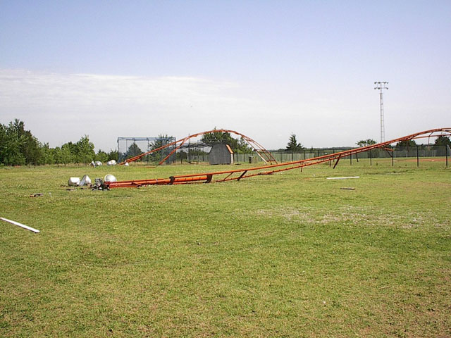 May 9, 2003 tornado damage photo