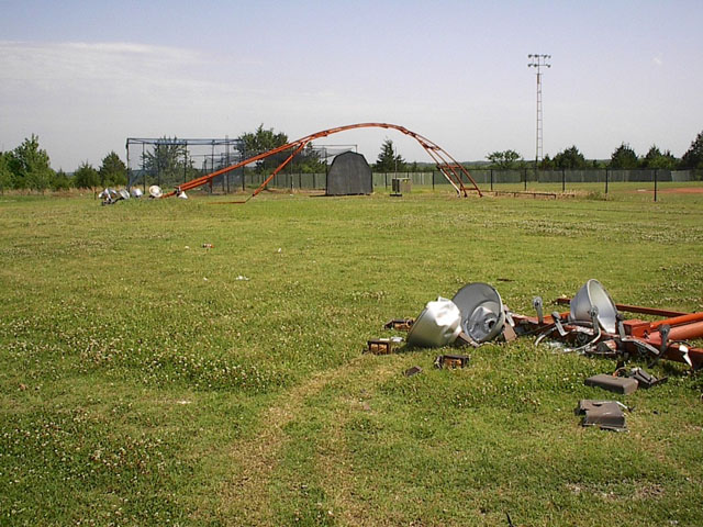 May 9, 2003 tornado damage photo